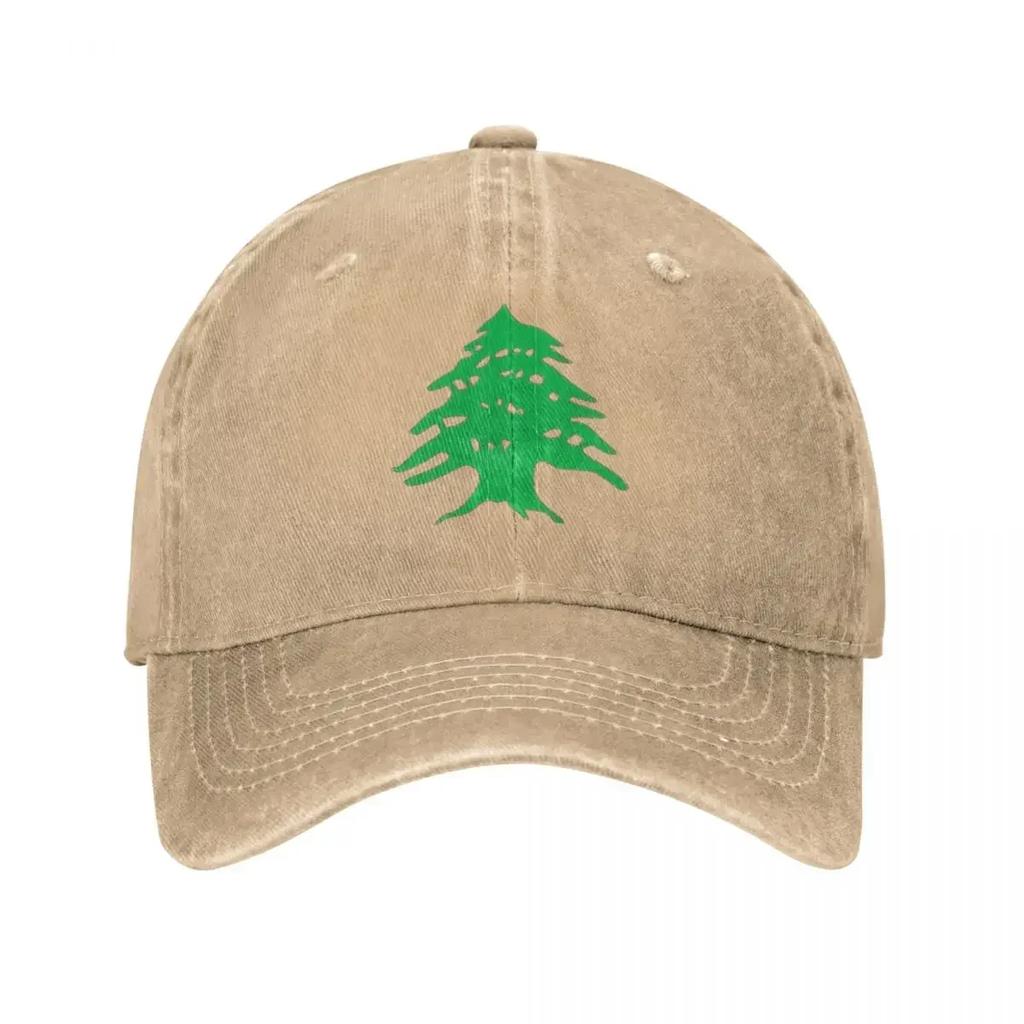 Libanesisch Libanon Beirut Zeder Unisex Baseballkappe Used Gewaschene Hüte Kappe Vintage Outdoor Alle Jahreszeiten Reise Geschenk Kopfbedeckung
