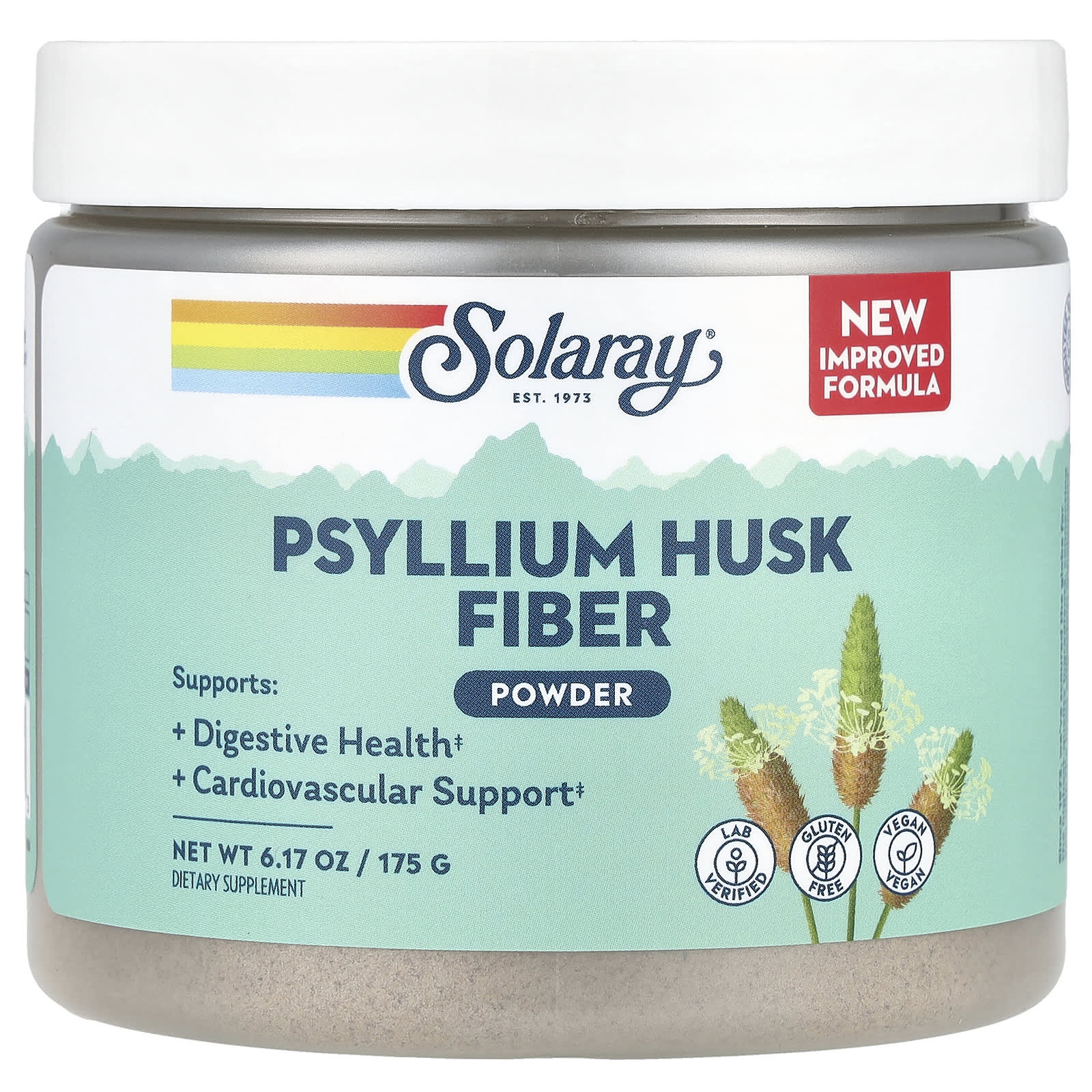 

Psyllium Husk Fiber Powder, 175G(6.17Oz)