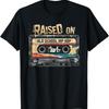 RAISED ON OLD SCHOOL HIP HOP T Shirt Cassette Graffiti Rap S 4XL
