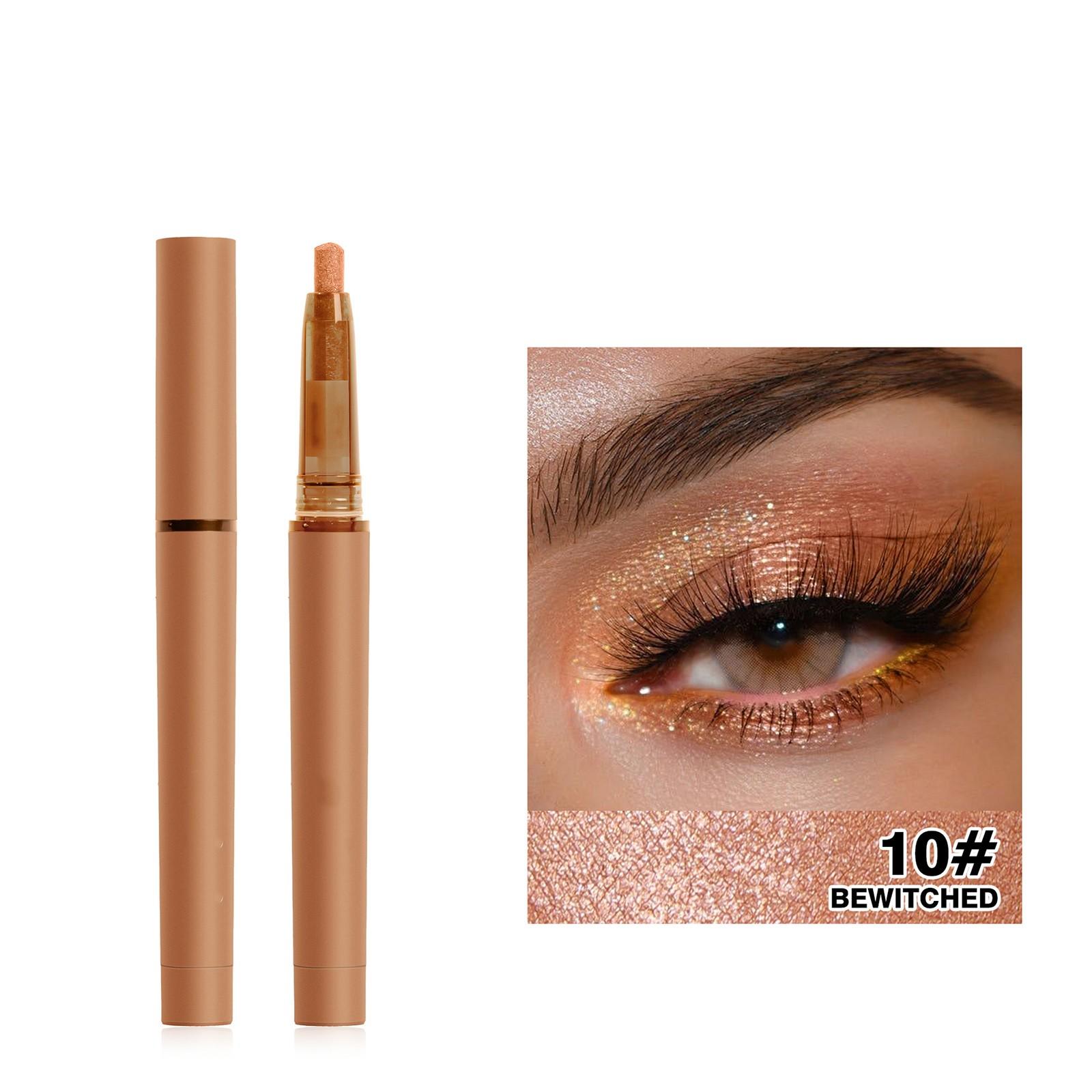 

Twelve Color Highlight Eye Shadow Pen Pearl Light Fine Glitter Jelly Eye Shadow Stick One Size