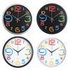 Accurate Travel Time, Simple and Silent Clock, Clear and Fresh Electronic Wall Clock, Versatile and Fashionable, Punch-free Quartz Clock