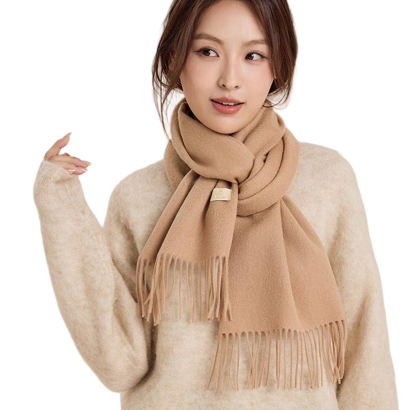 Yuxiaoduo Pure Wool Long Scarf & Shawl