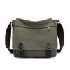 Men's Versatile Canvas Crossbody Bag - Fashionable, Practical, Large Capacity for Business and Street Trends