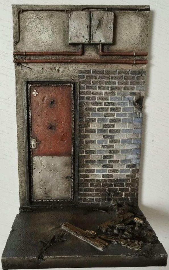 

[USED] MMM TOYS Completed Diorama Back Alley M2155