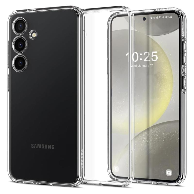 

Прозрачный черный силиконовый чехол для Samsung Galaxy S24Ultra Clear Soft TPU Cover Samsung S 24 23 21 20 FE 22 Ultra Plus Bmuper S20 ULTRA