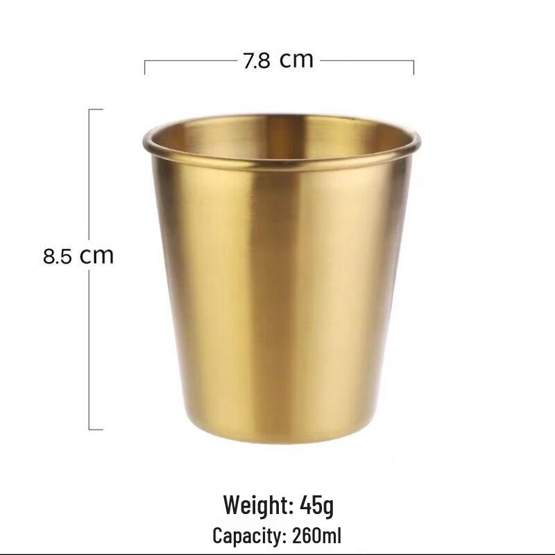 

Shangqi Thickened 304 Stainless Steel Outdoor Portable Cup