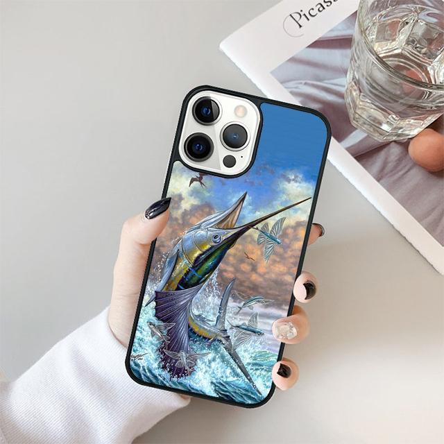 

Trout Fishing Phone Case For iPhone 17 Air 15 16 Cover 14 13 11 12 Pro Max Max Plus Back Cover iPhone 14plus