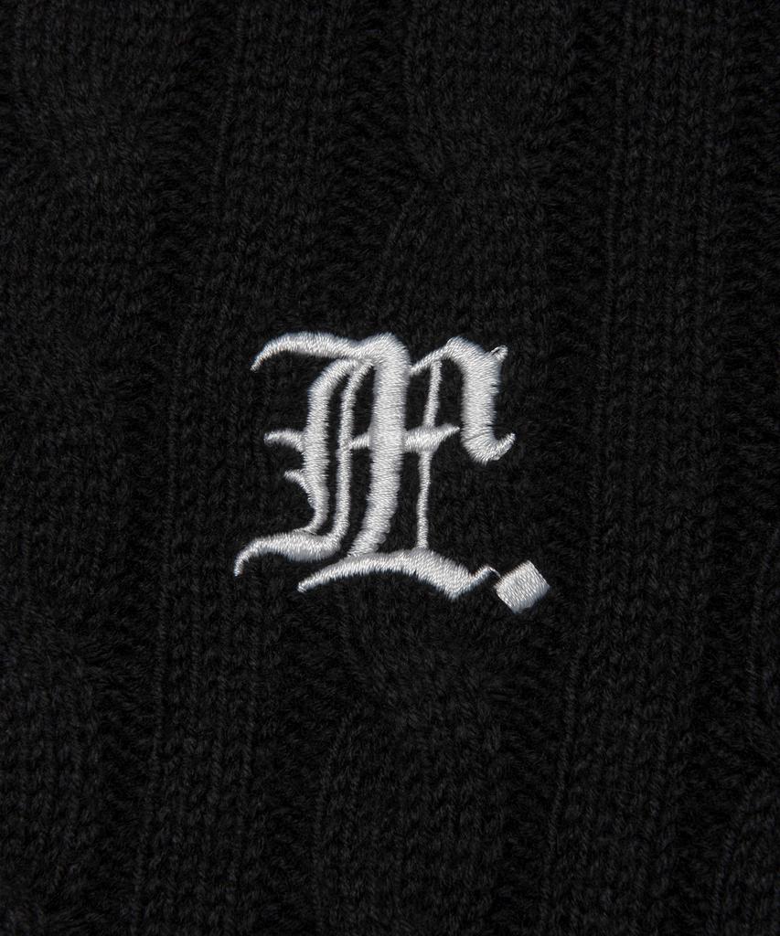 LMC Gothic Cable Tennis Knit Black