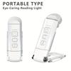 Clip On Book Light for Reading In Bed - USB Rechargeable LED Night Reading Light - Portable and Lightweight USB Rechargeable Reading Light