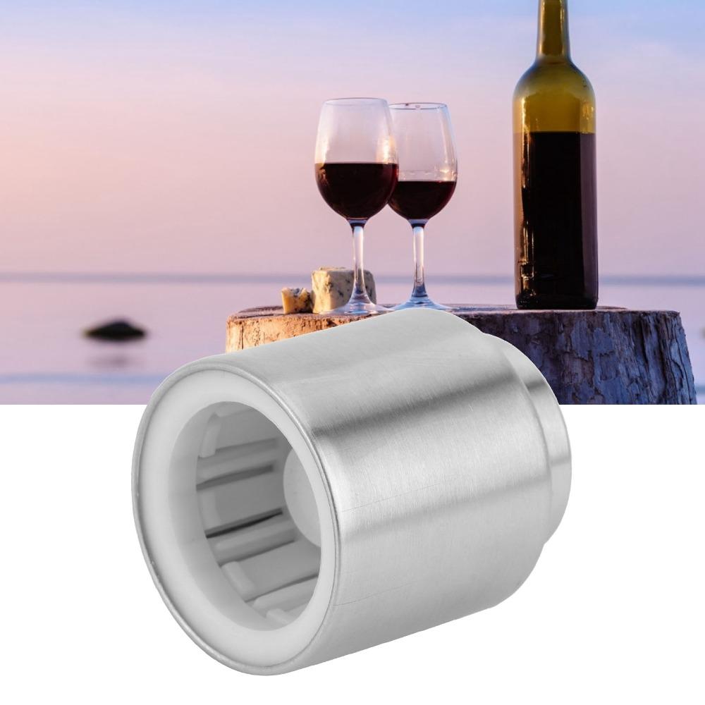 Accessories Stainless Steel Vacuum Wine Stopper Vacuum Pump Red Wine Wine Bottle Plug Wine Saver Bars