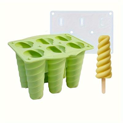 1pcs, Creative Popsicle Mold, Silicone Popsicle Mold, Ice Cream Mold, Frozen Popsicle Box, Home Popsicle Mold, Safe Jelly Mold, Kitchen Supplies
