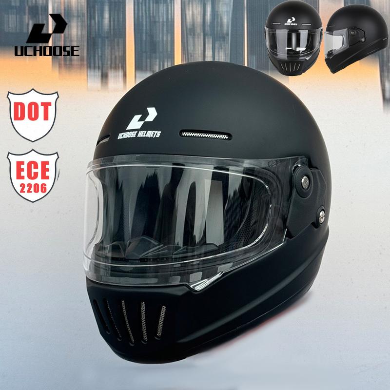 Retro Motorcycle Helmet DOT Certification Open Face Helmet Summer Moto Helmet Capacete De Casco Vintage Casque Vintage motorbike