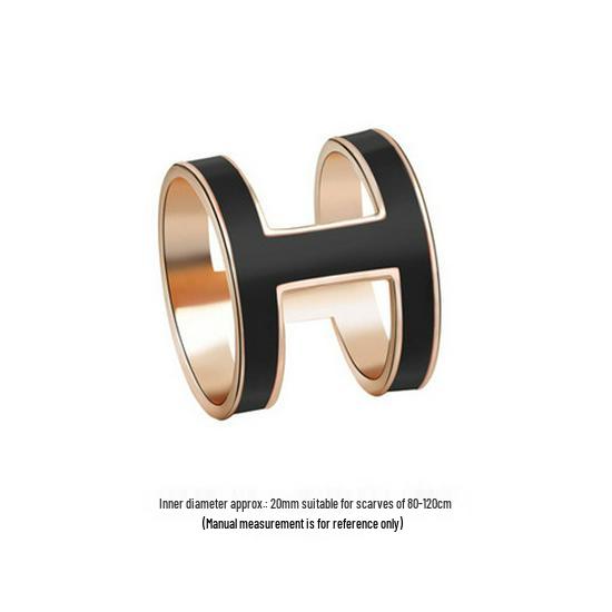 Pearl Brooch: Minimalist Silk Scarf Buckle Ring - Versatile Fashion Accessory