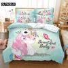 Cartoon Children  Bedding Set Duvet Cover Set 3d Bedding Digital Printing Bed Linen Queen Size Bedding Set Fashion Design