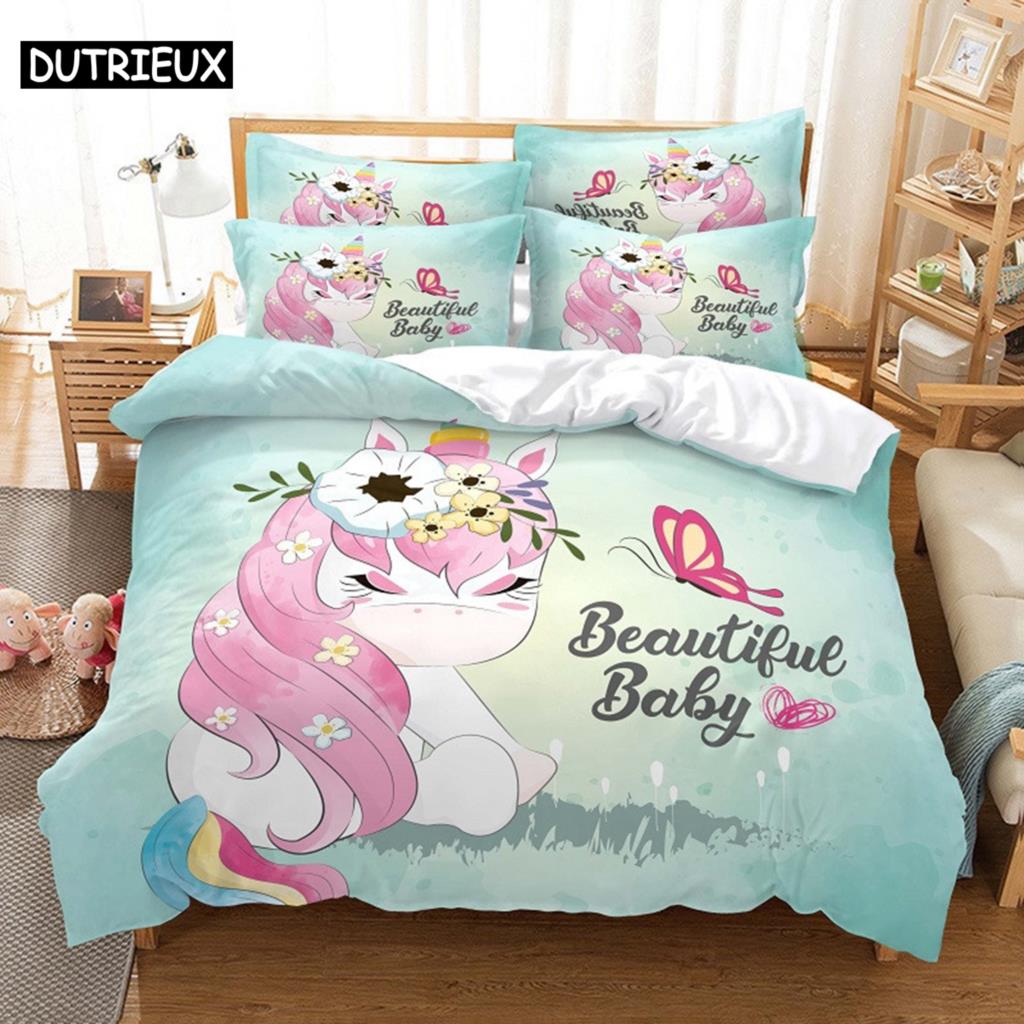 Cartoon Children  Bedding Set Duvet Cover Set 3d Bedding Digital Printing Bed Linen Queen Size Bedding Set Fashion Design
