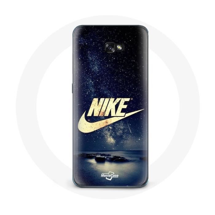 Case - Nike - Samsung Galaxy A5 2017 - Gold Logo - Starry Night - Soft
