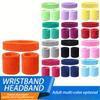 A Set Of Wristband Headband Headband Set For Sports,Sweat Absorbing,Basketball,Headband And Wrist Protection