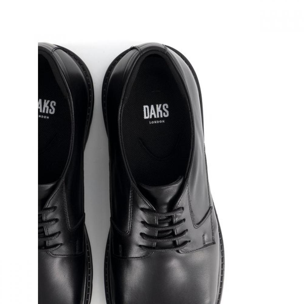 Daks Men S Comfort Clipper Derby ShoeS dmx515kS10  Black 