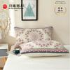 Premium 100% Cotton Pillow Cover Set 52x78cm Thick Gauze Bedding Single Bed Modern Minimalist Design