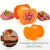 Macchina per Hot Dog Pressa per Salsicce Estrusore per Strisce di Carne Strumento Fai-da-te da Cucina Salsiccia Fatta in Casa Gadget da Cucina