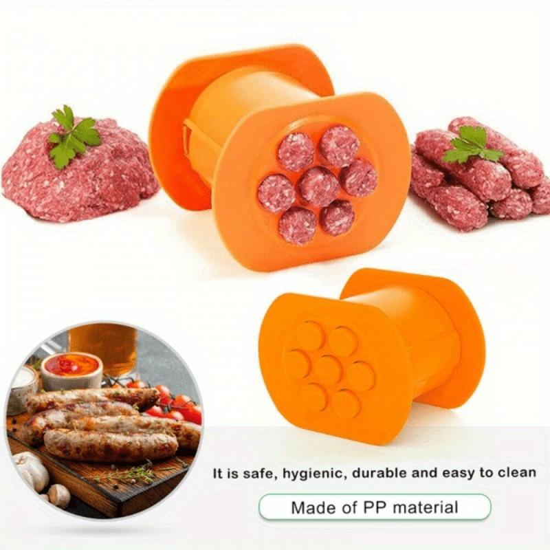 Macchina per Hot Dog Pressa per Salsicce Estrusore per Strisce di Carne Strumento Fai-da-te da Cucina Salsiccia Fatta in Casa Gadget da Cucina