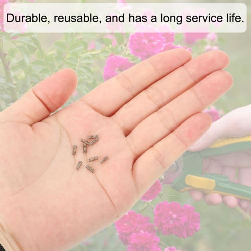 PATIKIL Compression Springs, 0.3x2x5mm, 304 Stainless Steel, Mechanical Extension Springs for Tools, DIY Projects, and Repairs, 10 Pieces