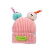 Sausage Mouth Knitting Hat Cartoon Plush Doll Decor Warm Cozy Plush Doll Hat Cold Weather Winter Headwear