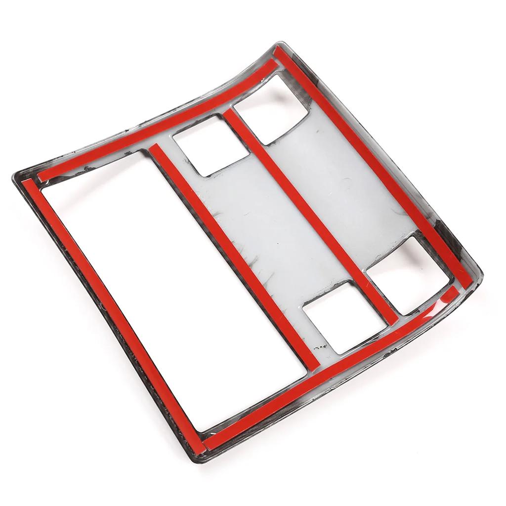 ABS Carbon Fiber Car Interior Roof Reading Light Panel Decoration Cover Stickers For BMW X3 E83 2003-2010 Car Styling