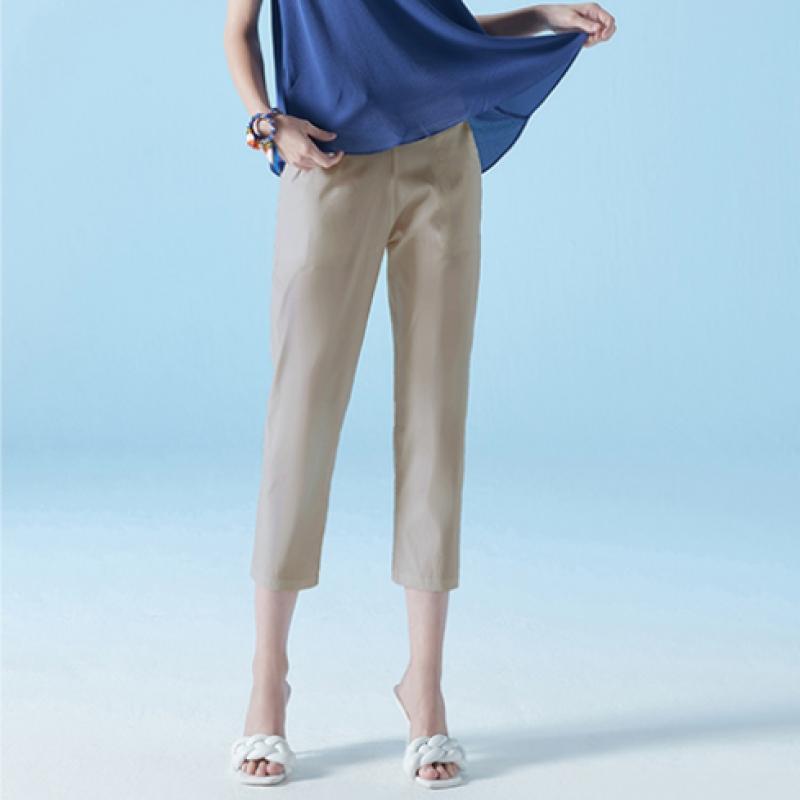 Baiyu Women Nylon Blended 7 Part Pants 3 Piece Set Nw7w