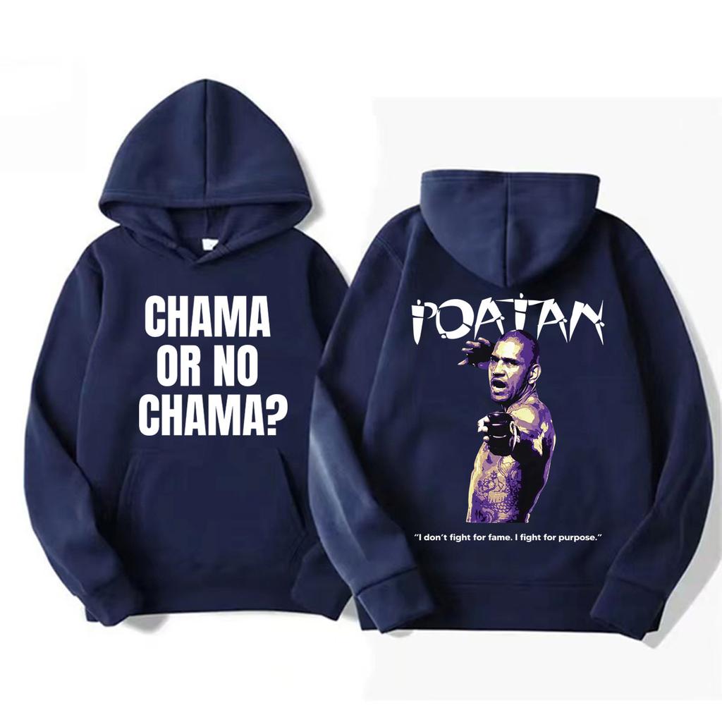 Alex Pereira Poatan Hoodies Men's Clothes Fashion High Street Sweatshirts Casual Fleece Long Sleeve Pullovers