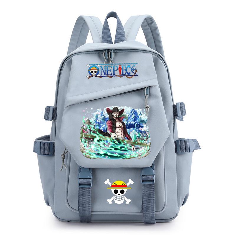 Anime peripheral ONE PIECE Luffy schoolbag Japanese retro backpack junior high school backpack computer bag