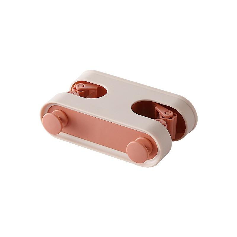 Bathroom Suction Wall Mounted Mop Organizer Holder Brush Broom Hanger Home Storage Rack Household Convenience Tools