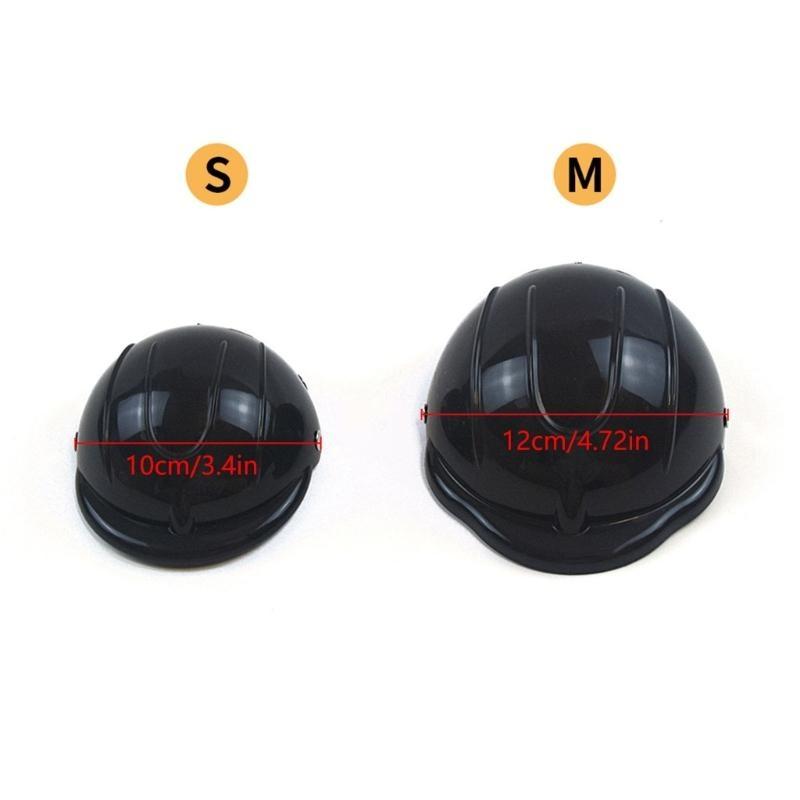 J0MC Dog Helmets Puppy Helmets Motorcycle Dog Helmets Head Cover Pet Helmets