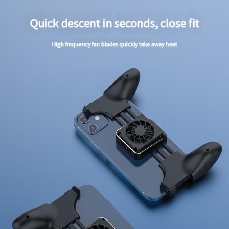 Adjustable Ergonomic Mobile Gaming Controller Featuring Advanced Thermoelectric Cooling Technology For Heat Dissipation