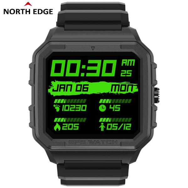 NORTH EDGE ALPHA Pro GPS Men Sports Watch Healthe Tracking Sport Monitor Remote Control Camera Waterproof Bracelet