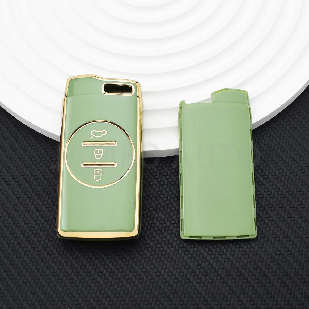 TPU Car Key Remote Case Cover For Chery Tiggo 4 5X 7 Pro 8 Exeed Txl Tx Lx Fashion Shell Fob Holder Protector Auto Accessories