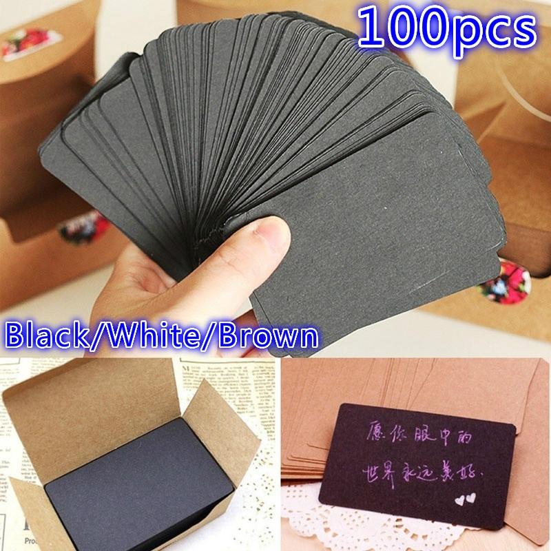 

100шт Пустой крафт Бумага Повесить Теги Свадебная вечеринка Фаворит Этикетка Цена Подарочные карты