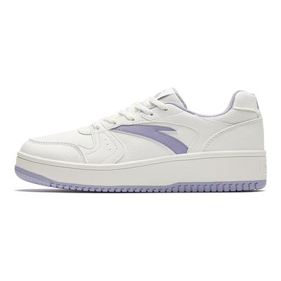 Year One Zero Feel Durable Low-Top Skate Shoes Women Sneakers White Purple 922628068F-3