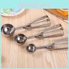 Perfect Round Ice Cream Spoons Stainless Steel Ergonomic Design