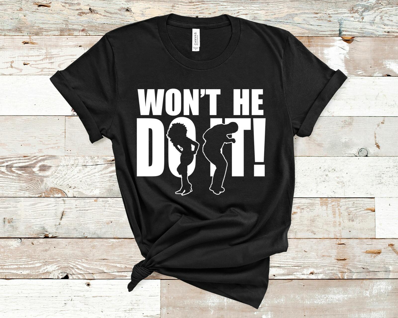 Won t He Do It T-shirt He Is Risen Christian Shirt Jesus Shirt Faith Over Fear S