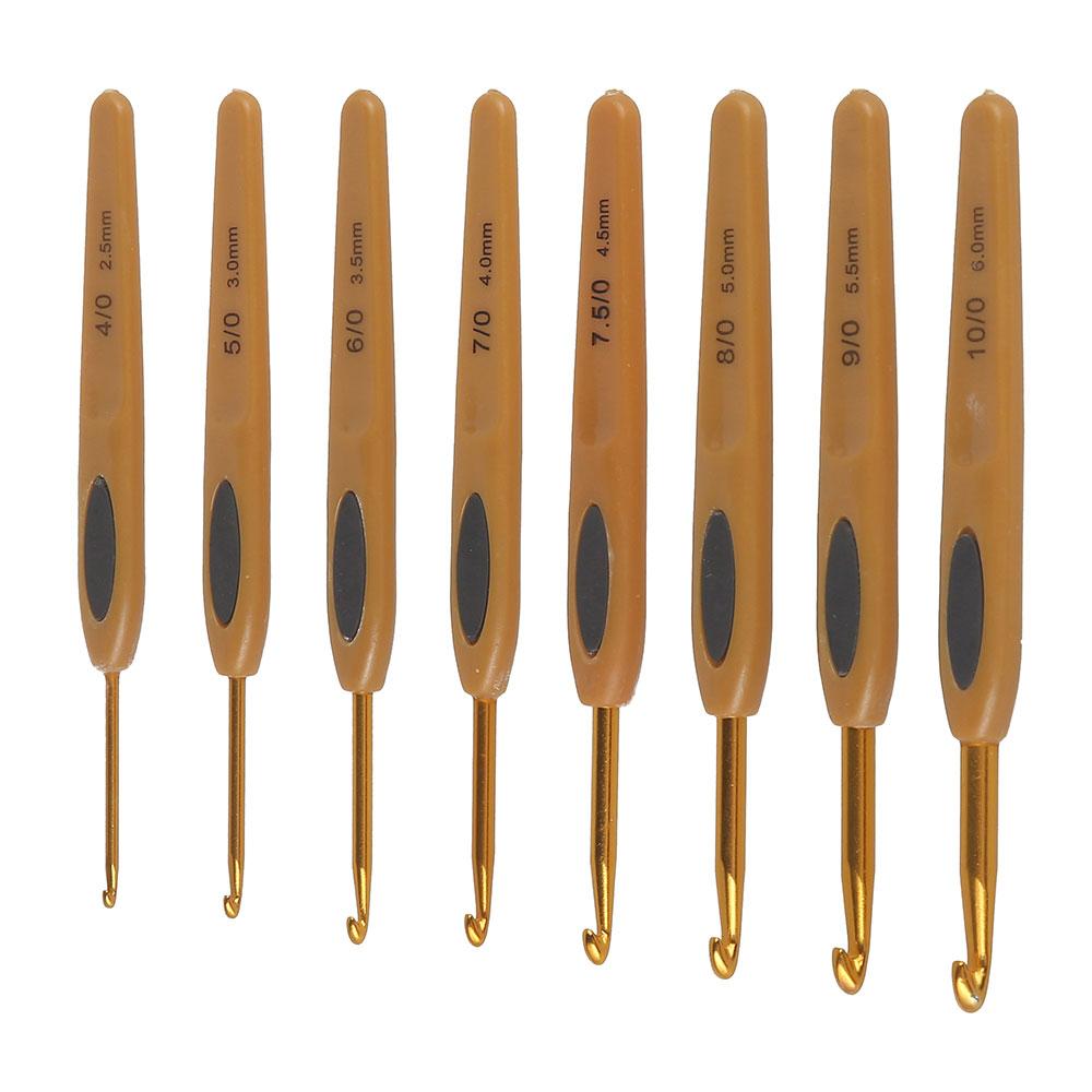 DIY Craft Sewing Needles Aluminum Yarn Crochet Crochet Hooks Knitting Needles Weave Tools