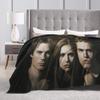 Soft Warm Blanket Decorative The Vampire Diaries Bedding Throws  Flannel Bedspread For Couch Bed Pattern Sofa Bed Cover
