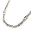 Great CD Icon Chain Link Necklace Silver AG925 Mens N2502HOMST Used