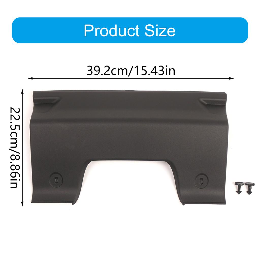 Snap On Tailgate Guard High Impact Plastic Tow Hook Cover Easy Installation for 2006 to 2009 DQU000011PCL