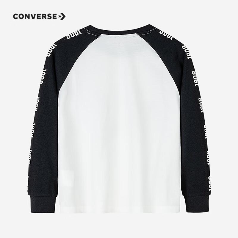 Converse Unisex Kids' Cotton Long-Sleeve T-Shirt