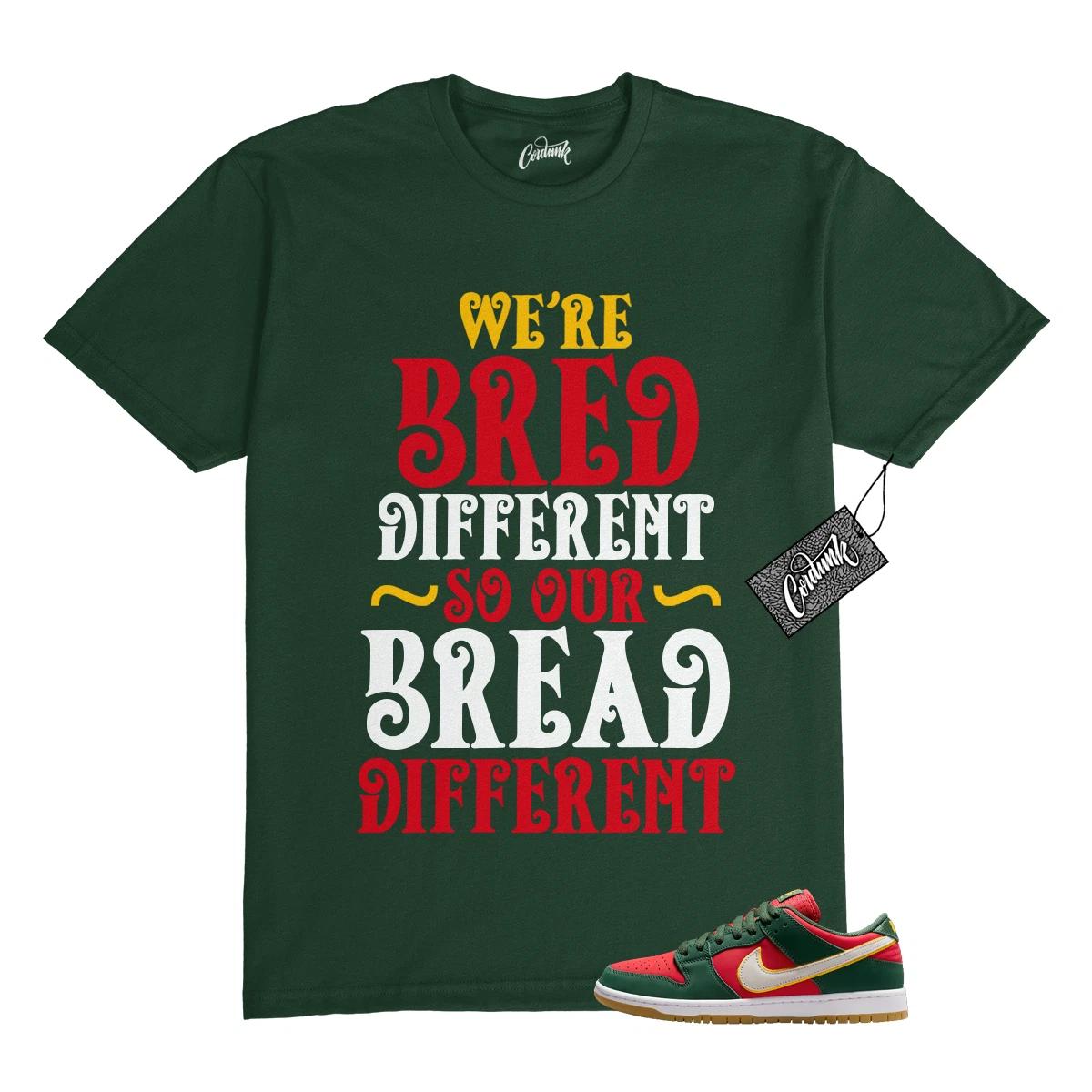 Футболка Dunk SB Seattle Fir Fire Red University Gold White для сочетания с BREAD S