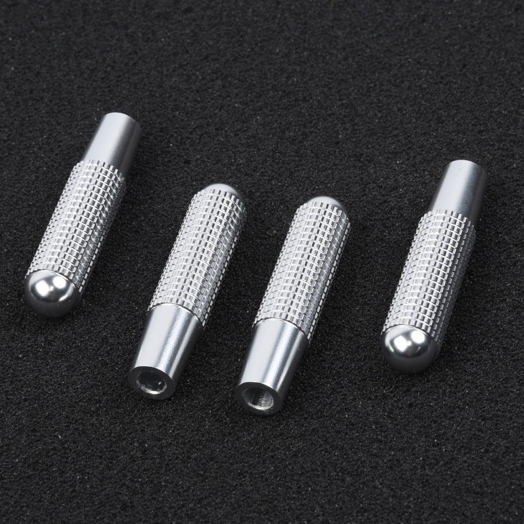 4pcs Car Door Lock Pin Knob Trim Ring For W205 GLC GLS GLE