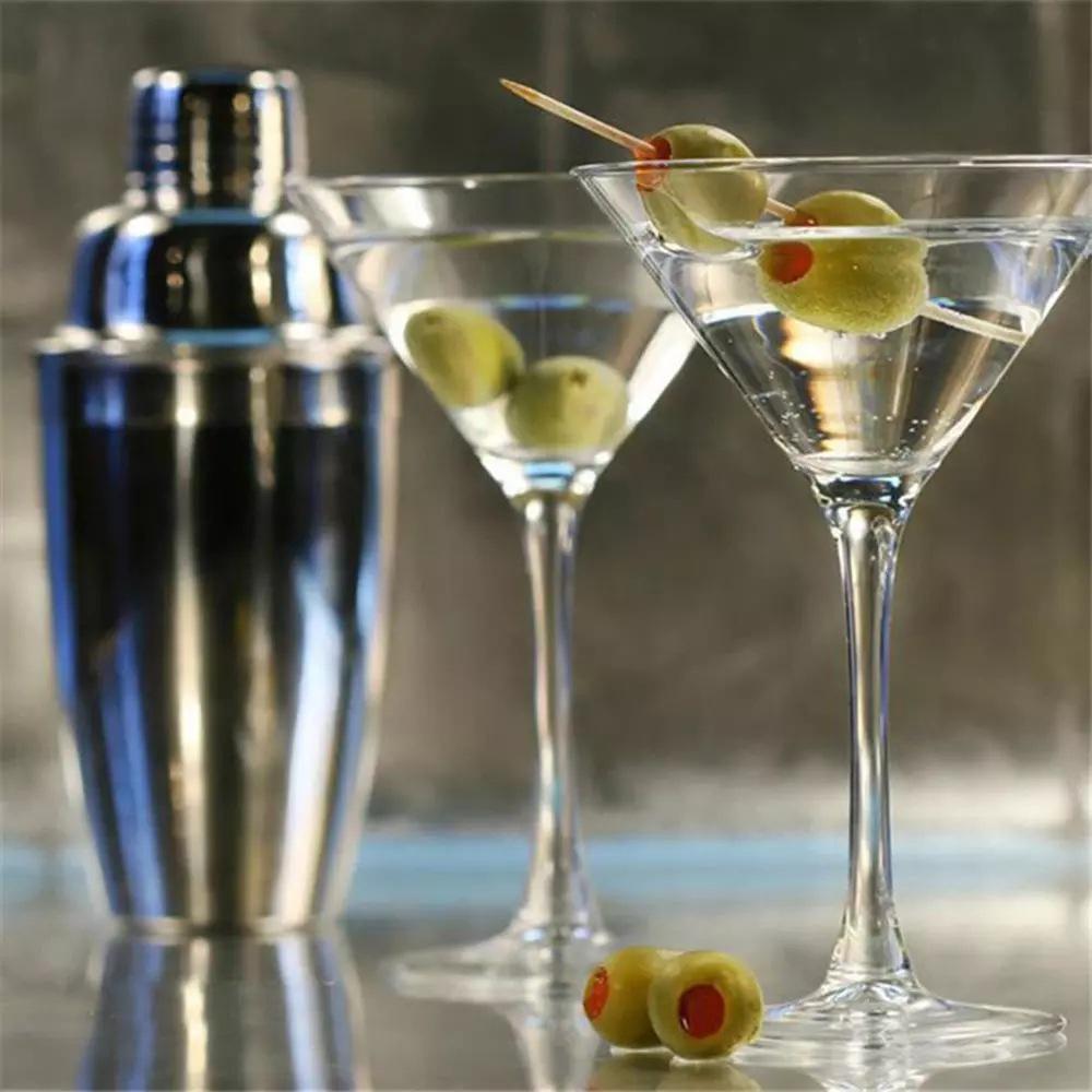 Set Shaker da Cocktail in Acciaio Inossidabile a Tre Pezzi