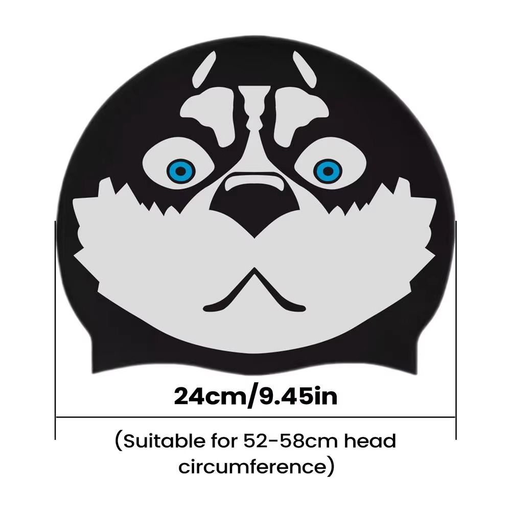 Dog Swimming Hat Creative Diving Hat Swim Head Hood Pool Headgear Water Activities