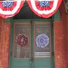 4th of July Wreath Patriotic Americana Memorial Day Hanging Wreath for Independence Day Front Door Window Wall Decor